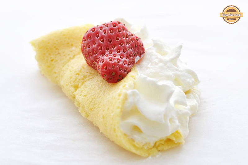 Công thức làm bánh crepe kem tươi thơm ngon, được nhiều bạn trẻ ưa thích
