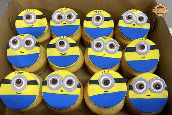 Bánh Minion Cupcake