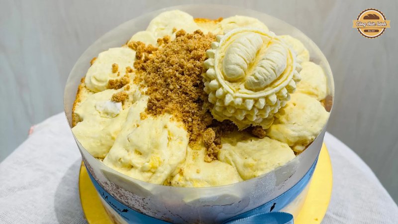 Công thức làm món bánh Mousse Sầu riêng